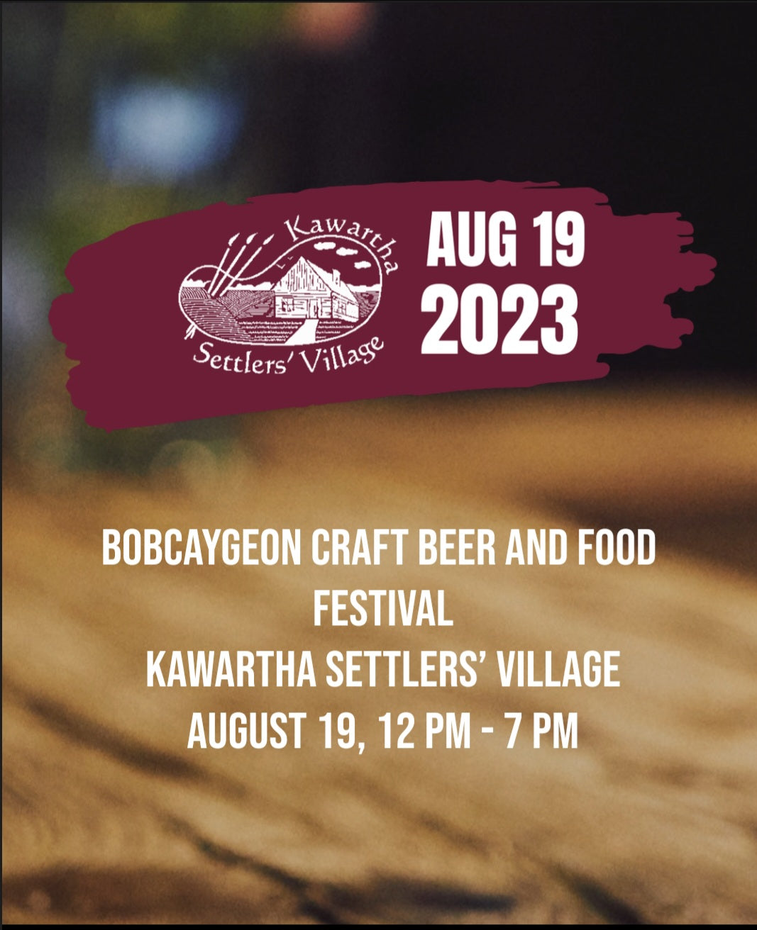 Settlers Village Craft Beer & Food Festival