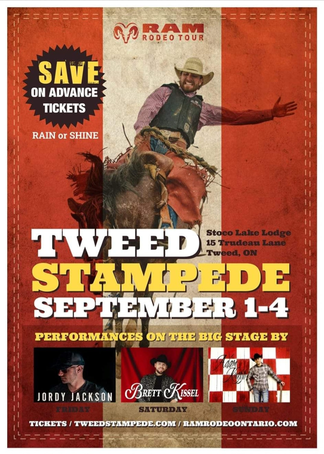 Tweed Stampede & Jamboree RAM Rodeo Tour